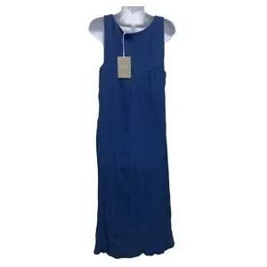 everlane blue dress The Form Mini Dress